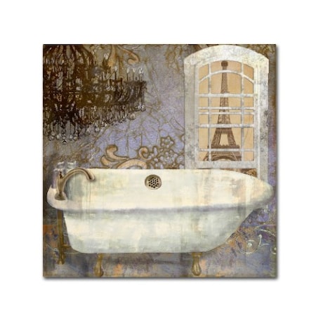 Trademark Fine Art Color Bakery 'Salle de Bain I' Canvas Art, 35x35 ALI4259-C3535GG